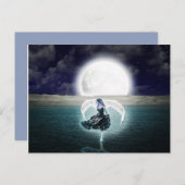 ゴシックムーンエンジェル葉書 ポストカード (正面/裏面)