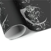 ゴシックムーンバラ三日月魔術 ラッピングペーパー (ロールコーナー)