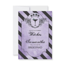 ゴシックメイド・オブ・オーナー（花嫁付き添い人）提案招待状おもしろい～