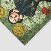 ゴシックメスファッション花付きDQ4Rデコページ 薄葉紙 (詳細)