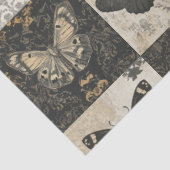 ゴシックモスコラージュinブラック&ベージュデクページ 薄葉紙 (詳細)