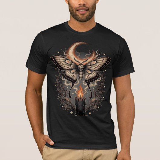 ゴシックモスムーンハロウィンTシャツ Tシャツ (正面)