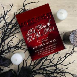 ゴシックラグジュアリー ブラッド&ゴア 〜 死が私たちを別つまで 招待状