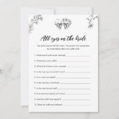 ゴシックラブ すべての視線が花嫁に ブラidal Game 招待状 (正面)