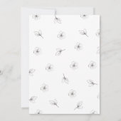 ゴシックラブ ハロウィン カップル シャワー 招待状 (裏面)