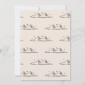 ゴシックリハーサルディナーブラックシルバー 招待状 (裏面)