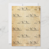 ゴシックリハーサルディナーブラックシルバー 招待状 (裏面)