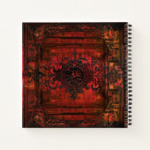 ゴシックルネッサンスレッドレフェイクザー古代トーム ノートブック (裏面)