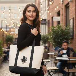 ゴシックレイブン&ミッドナイト開花 トートバッグ