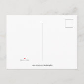 ゴシックレイベンハローウィンパーティ招待状 インビテーションポストカード (裏面)