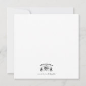 ゴシックレイヴンとクロースハローウィンパーティ 招待状 (裏面)