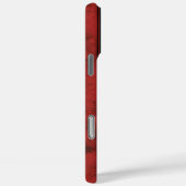 ゴシックレッドダマスクストライプPhoneケース Case-Mate iPhoneケース (裏面 / 右)
