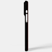 ゴシックレッドダマスクストライプPhoneケース Case-Mate iPhoneケース (裏面 / 左)