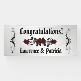 ゴシックレッドローズ 横断幕