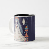 ゴシックレヴェリー幽霊ブライド ツートーンマグカップ (正面左)