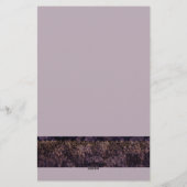 ゴシックレースカスタムモノグラム文房具 便箋 (裏面)