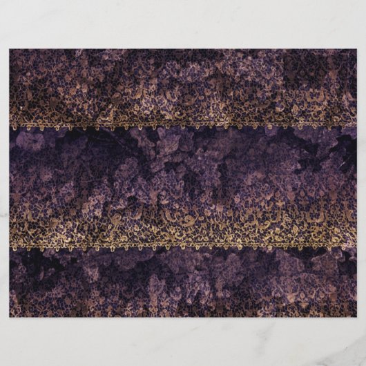 ゴシックレーススクラップブックユンクジャーナル紙 (正面)