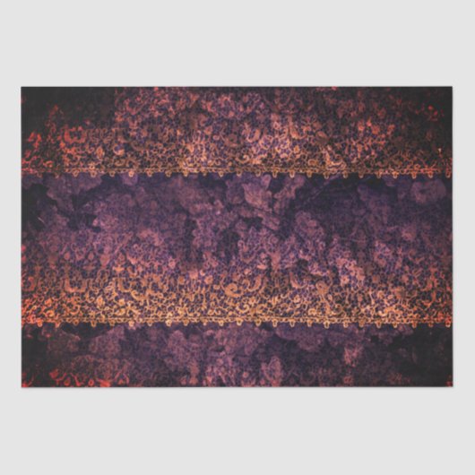 ゴシックレースデカカラフルップティッシュペーパー 薄葉紙 (正面)