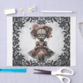 ゴシックレース人形 薄葉紙 (クラフト)