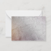 ゴシックロウソクバラありがとう ノートカード (裏面)