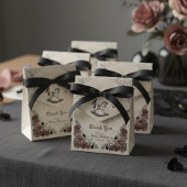 ゴシックロッキングホースのハロウィーンベビーシャワー フェイバーボックス