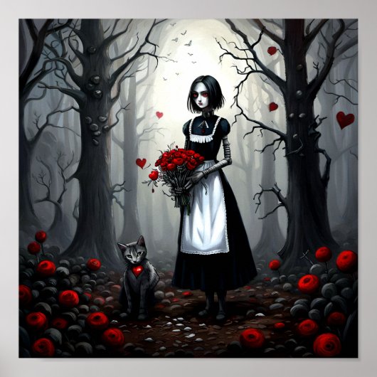 ゴシックロボットの女の子 ポスター (正面)