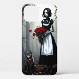 ゴシックロボットの女の子 iPhone 12ケース