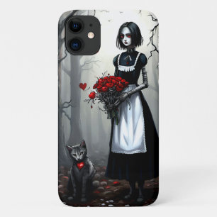 ゴシックロボットの女の子 iPhone 11 ケース