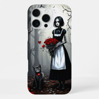 ゴシックロボットの女の子 iPhone 16 PRO MAXケース