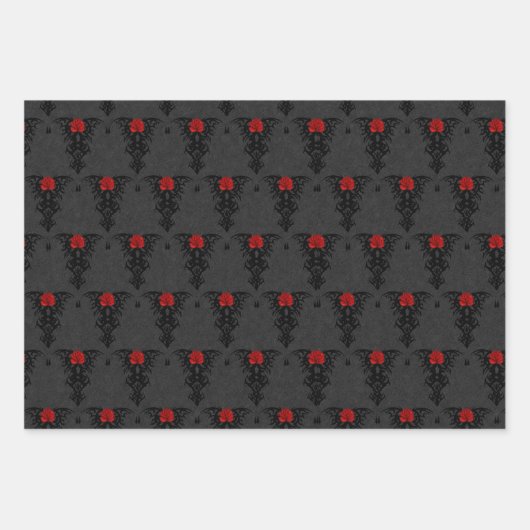 ゴシックロマンスコレクション ラッピングペーパーシート (正面)