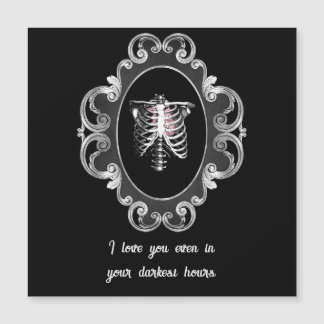 ゴシックロマンススカルとハートバレンタインデー