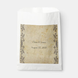 ゴシックロマンス結婚式の引き出物バッグ- Dark & Elegan フェイバーバッグ