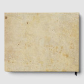 ゴシックロマ結婚ンスゲストブック – ダーク&エレガント ゲストブック (裏面)