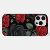 ゴシックローズのエレガンス iPhoneケース (裏面横)