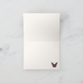 ゴシックローズウッドブラックレイヴンフローラ サンキューカード (内部)