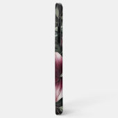 ゴシックワインレッドローズファインアートボタニカル絵を描ズ Case-Mate iPhoneケース (裏面/左)