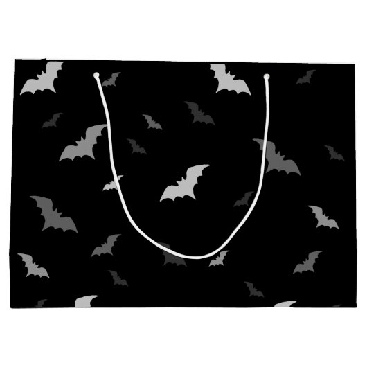 🦇ゴシックヴァンパイアこうもり抱き枕 ラージペーパーバッグ (裏面)