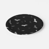 🦇ゴシックヴァンパイアこうもり紙プレート ペーパープレート (アングル)