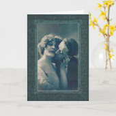 ゴシックヴァンパイアの恋 - あなたはとってもおいしい カード (黄色い花)