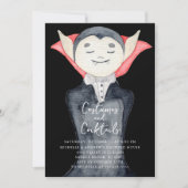 ゴシックヴァンパイアコスチューム&カクテルハローウィンパーティ 招待状 (正面)