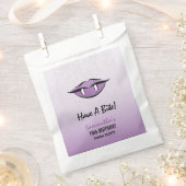 ゴシックヴァンパイアリップハロウィーン誕生日フリットバッグ フェイバーバッグ (クリップ留めされた状態)