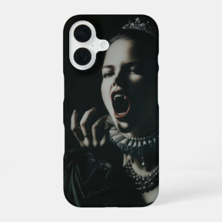 ゴシックヴァンパイア女王スマホケース - ダークファンタジー美学 iPhone 16ケース