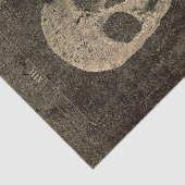 ゴシックヴィンテージアンティークセピア質感スカルタロット 薄葉紙 (詳細)