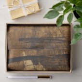 ゴシックヴィンテージエンジェルブラウンフォレストツリーズ 薄葉紙 (ギフト)