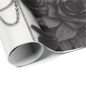 ゴシックヴィンテージハロウィーンギフトラッピング紙 ラッピングペーパー (ロールコーナー)