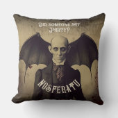 ゴシックヴィンテージビクトリアンドラキュラハロウィーン クッション (正面)