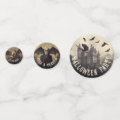 ゴシックヴィンテージビクトリアンドラキュラハロウィーン コンフェッティ (正面)