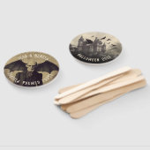 ゴシックヴィンテージビクトリアンドラキュラハロウィーン ハンドファン (組立なし)