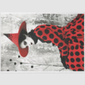 ゴシックヴィンテージファッション分離 薄葉紙 (正面)