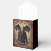 ゴシックヴィンテージヴァンパイレドラキュラハローウィンパーティ フェイバーボックス (オープン)